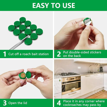 Grabit24™ Natural Gel – Safe & Powerful Cockroach Killer for Kitchens, Buy 1 Get 1 Free